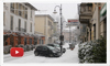 Piazza Brembana manifestazioni eventi nevicata. Il video.