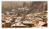 Piazza Brembana manifestazioni eventi nevicata e fotografie panoramiche.