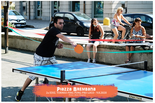 Piazza Brembana - Sport e attività sportive. Torneo di Ping Pong - Pro Loco - 2020 - 2a Edizione.
