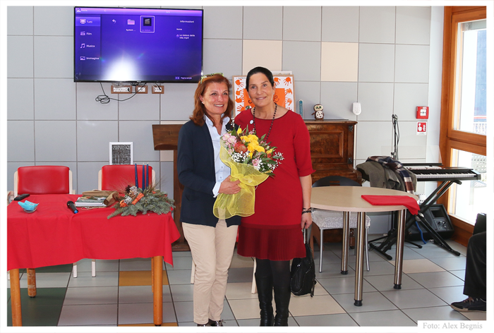 Piazza Brembana (Bg) -  L'assessore al turismo regione Lombardia LARA MAGONI, in visita alla Fondazione don Stefano Palla.