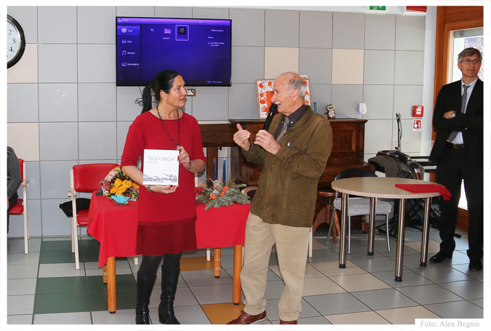 Piazza Brembana (Bg) -  L'assessore al turismo regione Lombardia LARA MAGONI, in visita alla Fondazione don Stefano Palla.