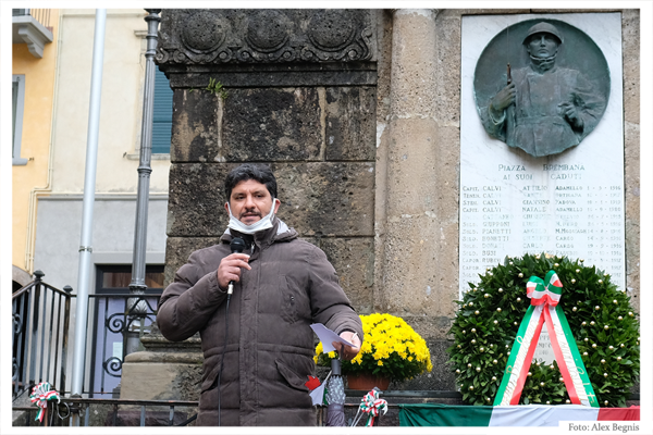 PIAZZA BREMBANA - Commemorazione 4 novembre.
