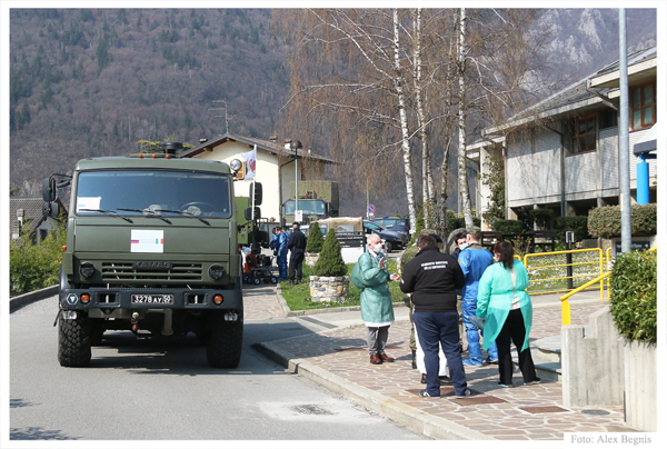 Piazza Brembana - Coronavirus Covid-19 - Sanificazione Rsa Don Stefano Palla.