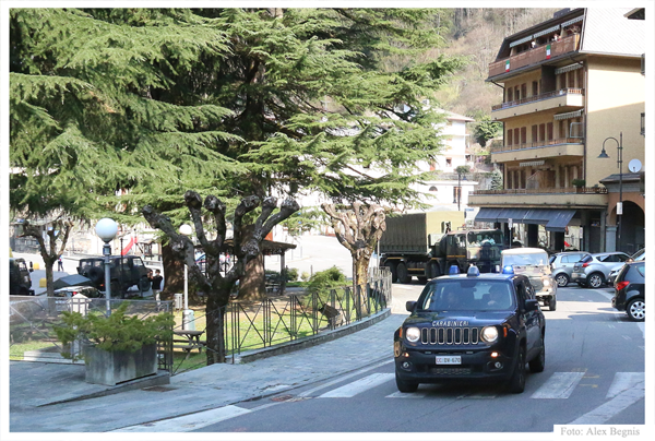 Piazza Brembana - Coronavirus Covid-19 - Sanificazione Rsa Don Stefano Palla.