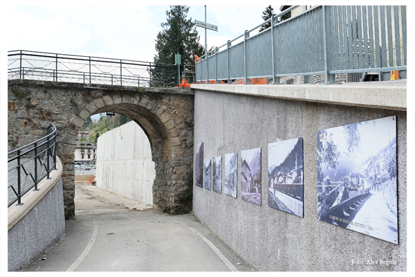 Piazza Brembana - Lavori sistemazione dopo crollo strada in Via Antonio Locatelli zona Tiro a Segno - Aggiornamento 15 aprile 2021