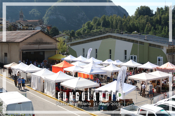 Piazza Brembana Fungolandia.