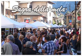 Piazza Brembana eventi e manifestazioni: 9a edizione sagra della mela 2018.