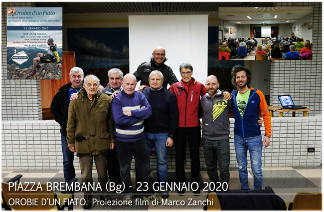 Piazza Brembana notizie - OROBIE D'UN FIATO - Proiezione film di Marco Zanchi. Piazza Brembana manifestazioni eventi - OROBIE D'UN FIATO - Proiezione film di Marco Zanchi 23-1-2020.