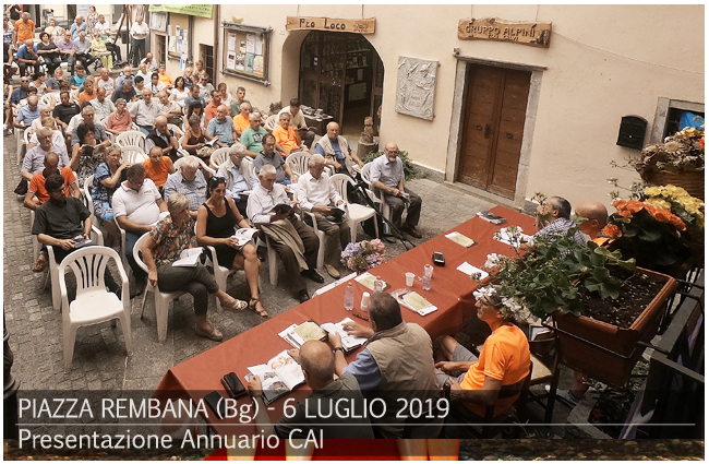 Presentazione Annuario CAI Piazza Brembana Notizie - Presentazione Annuario CAI