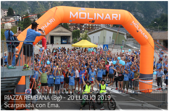 Scarpinada con Ema. Piazza Brembana Notizie - Scarpinada con Ema.