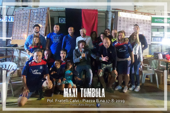 Piazza Brembana Manifestazioni eventi - Maxi Tombola Polisportiva Fratelli Calvi.