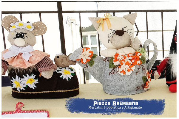 Piazza Brembana - Mercatini Hobbistica e Artigianato. Luglio 2020.