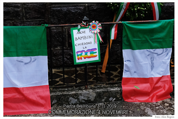 Piazza Brembana PREMIO MAMMA CALVI - Commemorazione 4 novembre - Festa delle Forze Armate.