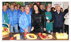 Piazza Brembana manifestazioni eventi Sagra della mela 2019.