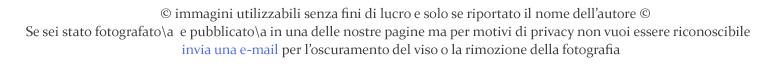 Immagini utilizzabili solo se riportato il nome dell'autore.